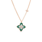 18K Rose Gold 0.72ctw Diamond Pendant