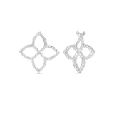 18K White Gold 4.74ctw Diamond Earring Jacket
