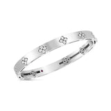 18K White Gold 0.45ctw Diamond Bangle