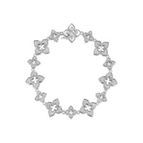 18K White Gold 1.45ctw Diamond Bracelet