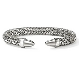 Sterling Silver 50 Flex Cluff  Bracelet