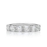 18K White Gold 1.25ctw Diamond Anniversary Band Ring