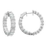 Diamond HOOPS Earring