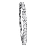 18K White Gold 8.25ctw Diamond Bangle