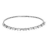 18K White Gold 0.30ctw Diamond Bangle