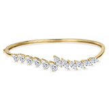 18K Yellow Gold 2.00ctw Diamond Bangle