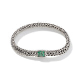 Sterling Silver 0.28ct Sapphire  Diamond Bangle Ring