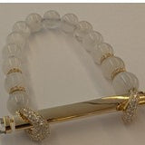 18K White Gold 0.56ctw Diamond Bangle