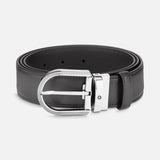 Montblanc riem met hoefijzer gesp Horseshoe 120x3,5cm 129437