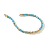 14K Yellow Gold Heishi Bracelet