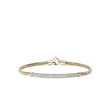 14K Yellow Gold 0.68ctw Diamond Chain