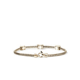 14K Yellow Gold 0.21ctw Diamond Chain