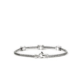 Sterling Silver Silver 0.21ctw Diamond Chain