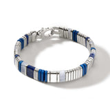 Sterling Silver Lapis Lazuli Gemstone Bracelet
