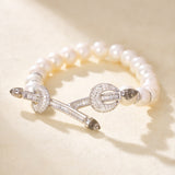 18K White Gold 2.11ctw Diamond Bracelet