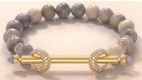 18K Yellow Gold 1.08ctw Diamond Bead Bracelet