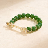 18K Yellow Gold 1.96ctw Diamond Bead Bracelet