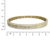 18K Yellow Gold 1.65ctw Diamond Bangle