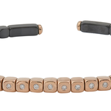 18K Rose Gold 0.38ctw Diamond Bangle