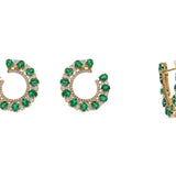 Diamond HOOPS Earring