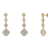 Diamond HOOPS Earring