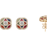 Diamond HOOPS Earring