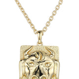 18K Yellow Gold 0.25ctw Gemstone Horoscope Pendant