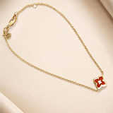 14K Yellow Gold Mini Prong Set Morroccan Baracelet