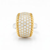 18K Yellow Gold 2.10ctw Diamond Anniversary Band