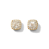 14K Yellow Gold 0.82ctw Diamond Studs