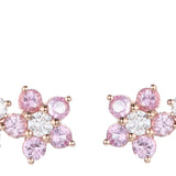 18K Rose Gold 0.75ctw Studs