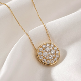 18K Yellow Gold 3.10ctw Diamond Pendant