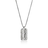 Sterling Silver Icon 50 Chain Necklace