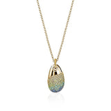 18K Yellow Gold Pendant Necklace