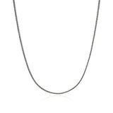 14K White Gold Icon  Chain Necklace