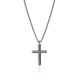 Sterling Silver Icon 50  Cross Necklace