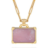 14K Yellow Gold 0.021ctw Diamond Necklace