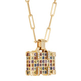 14K Yellow Gold 0.15ctw Diamond Pendant