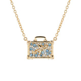 14K Yellow Gold ctw Diamond Pendant