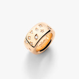 18K Rose Gold 0.70ctw Diamond Iconica Right Hand Ring