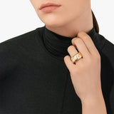 18K Rose Gold 0.70ctw Diamond Iconica Right Hand Ring