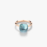 18K Rose Gold 6.10ctw Diamond Solitaire Ring