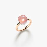18K Two-Tone 7.00ctw Diamond Nudo Classic Solitaire Ring