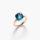 18K Rose/White Gold   9.00ctw Diamond Solitaire Ring