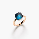 18K Rose/White Gold   9.00ctw Diamond Solitaire Ring