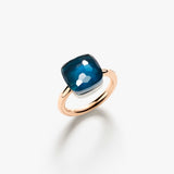 18K Rose & White Gold  15.00ctw Diamond Solitaire Ring