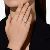 18K White & Gold  Gold 0.75ctw Diamond Solitaire Ring
