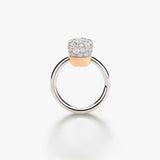 18K White & Gold  Gold 0.75ctw Diamond Solitaire Ring