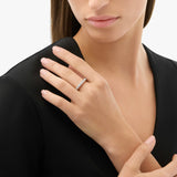 18K Two-Tone 1.10ctw Diamond Solitaire Ring