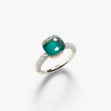 18K Two-Tone 0.70ctw Diamond Nudo Classic Solitaire Ring